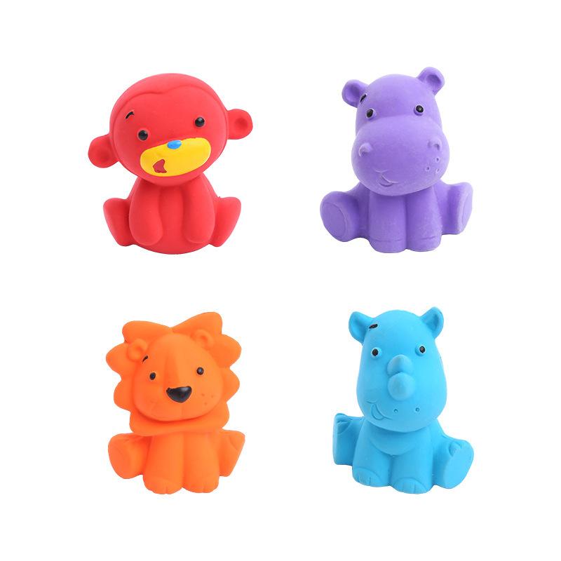 Manufacturer wholesale cute design squeaky dog latex toys