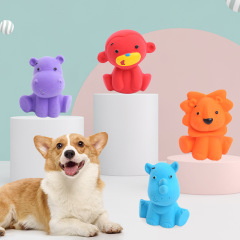 Manufacturer wholesale cute design squeaky dog latex toys