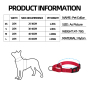 Wholesale Reflective Stripe Nylon Dog Collar Adjustable