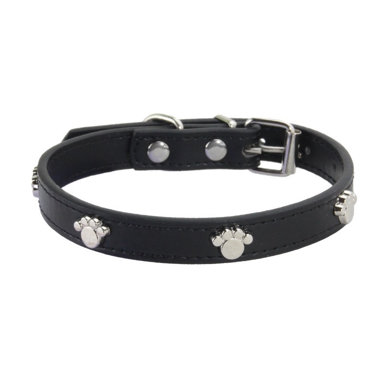 Wholesale Multi-colors Adjustable Dog PU Leather Collar