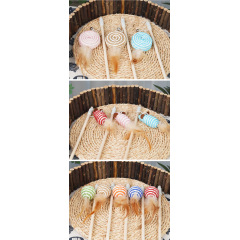 Wholesale Scratcher Ball Feather Stick Cat Teaser