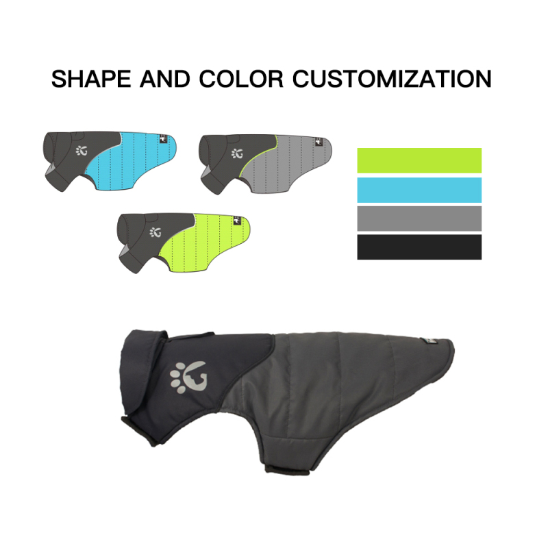 Manufacturer wholesale custom logo oxford dog coats pet clothes winter