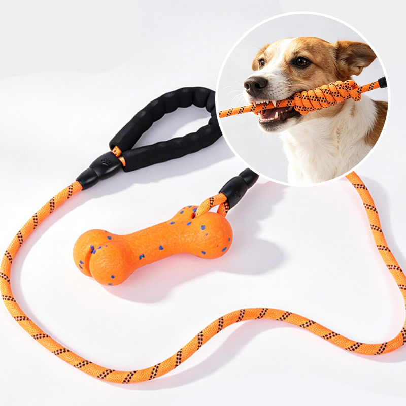 Wholesale Custom Logo ETPU Bone Chew Dog Rope Toy