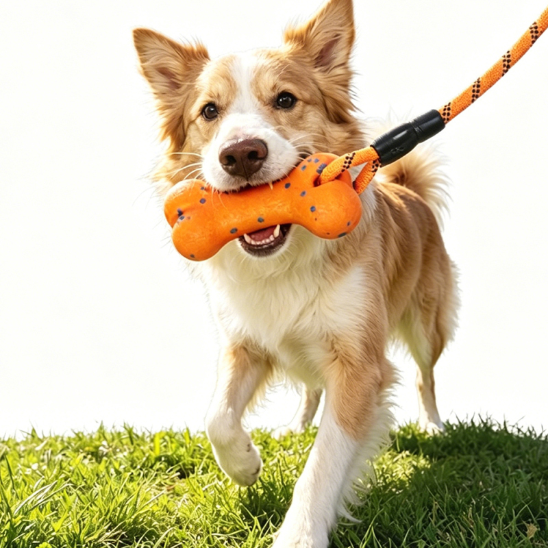Wholesale Custom Logo ETPU Bone Chew Dog Rope Toy
