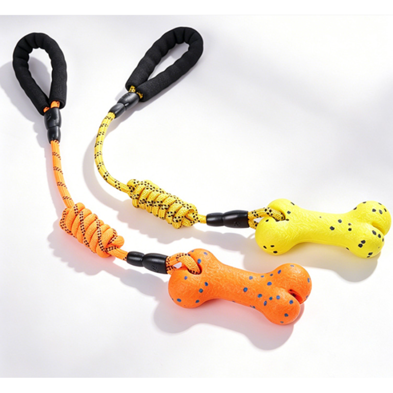 Wholesale Custom Logo ETPU Bone Chew Dog Rope Toy