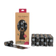 black 21 rolls paw print