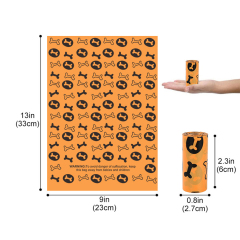 Wholesale PE Biodegradable Pet Waste Bags with Dispenser Dog Poop Bag