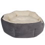hot luxury comfortable round cat pet bed