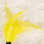 feather plastic tumbler sound cheap cat toy pink green