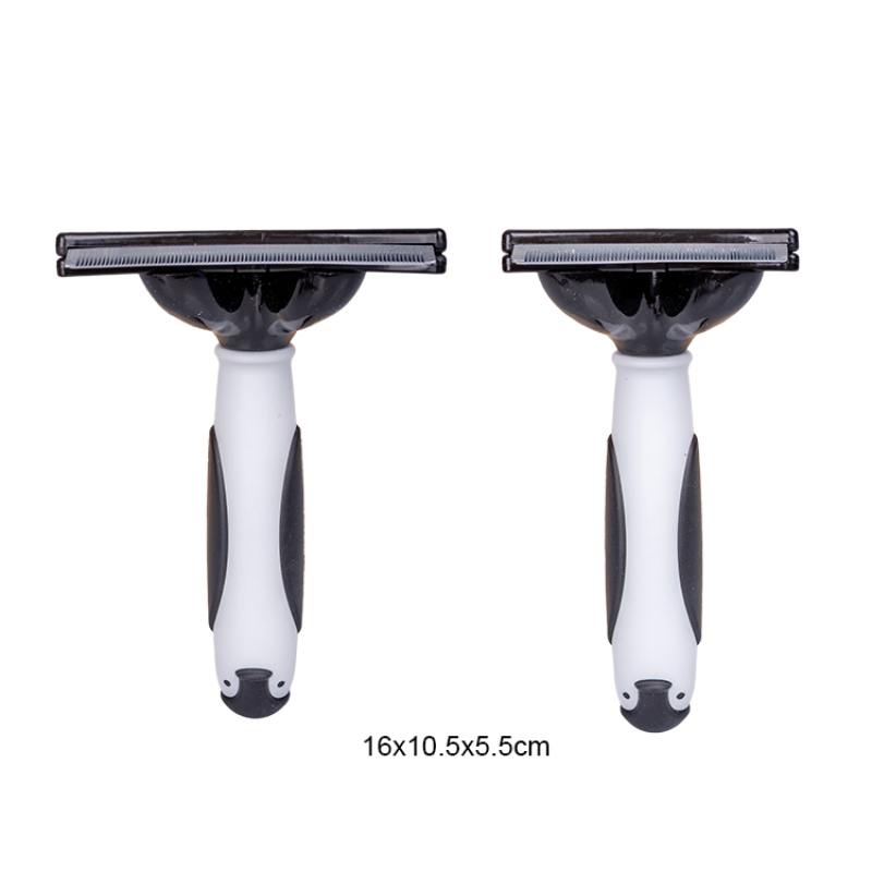 Manufacturer wholesale durable black and white grooming dog slicker brush