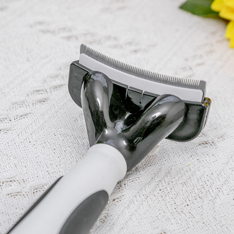 Manufacturer wholesale durable black and white grooming dog slicker brush