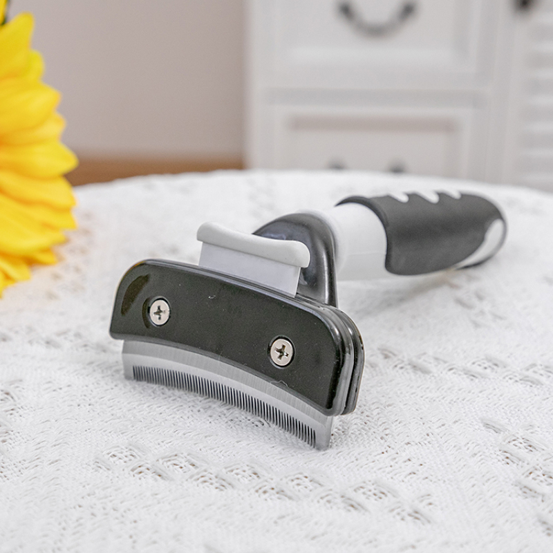 Manufacturer wholesale durable black and white grooming dog slicker brush