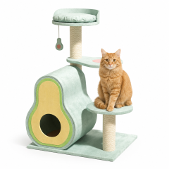 Wholesale Short Plush Sisal Cat Scratcher House