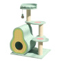 Wholesale Short Plush Sisal Cat Scratcher House