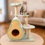 Wholesale Short Plush Sisal Cat Scratcher House