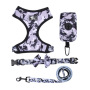 Wholesale Camouflage Dog Accessories Collar Leash Harness Poop Bag Dispenser Set