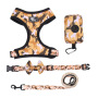 Wholesale Camouflage Dog Accessories Collar Leash Harness Poop Bag Dispenser Set