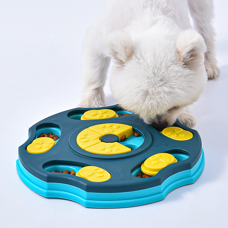Wholesale Plastic Washable Food Feeder Dog Puzzle Toy