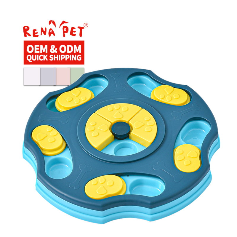 Wholesale Plastic Washable Food Feeder Dog Puzzle Toy
