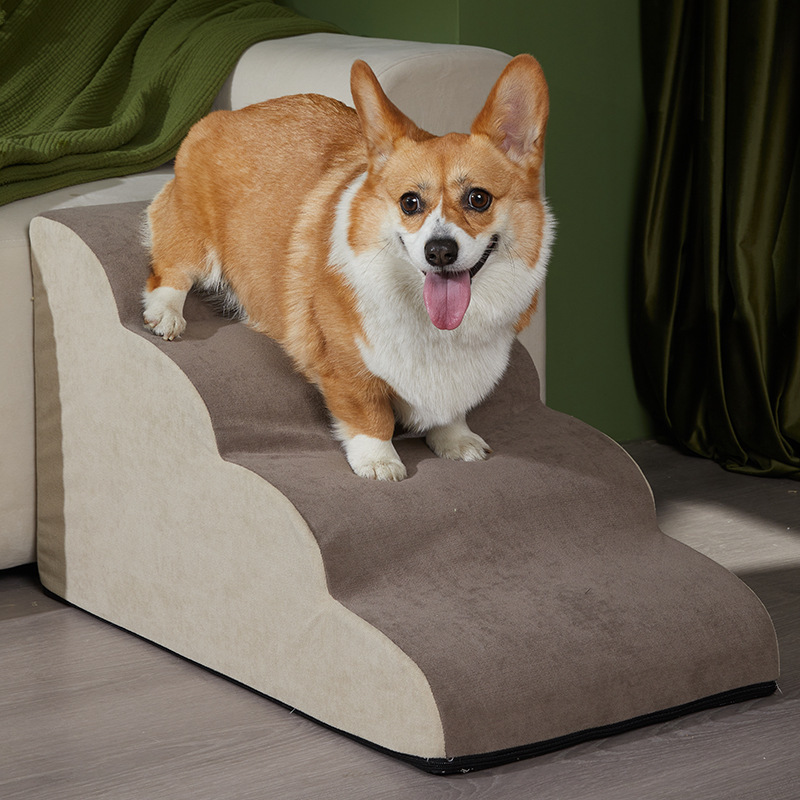 wholesale manufacturer two three four step sponge dog stairs