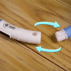 wholesale manufacturer rechargeable waterproof pp custom pet dog collar led light