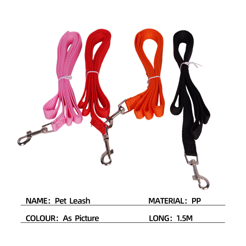Wholesale Nylon Red Orange Pink Black Leashes for Dogs