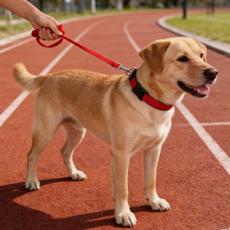 Wholesale Nylon Red Orange Pink Black Leashes for Dogs