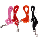 Wholesale Nylon Red Orange Pink Black Leashes for Dogs