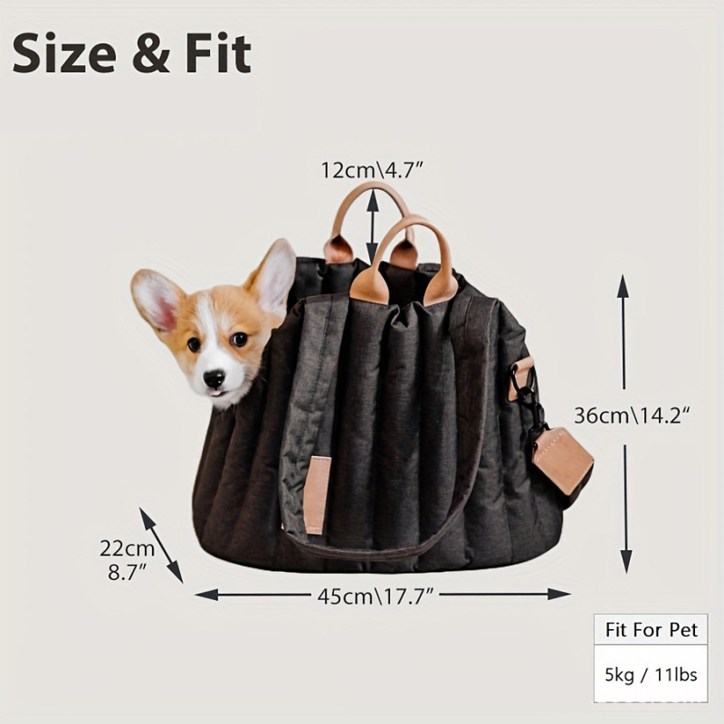 Wholesale Custom logo Carrier Bag Portable Dog Safety Car Seat