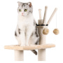 Manufacturer wholesale summer short plush sisal cool cat rattan mat tree scratcher