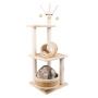 Manufacturer wholesale summer short plush sisal cool cat rattan mat tree scratcher