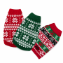 Wholesale Green Red Dog Christmas Sweater