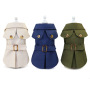 Wholesale Winter Luxury Pet Apparel Clothes Dog Jacket