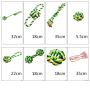 Manufacturer wholesale custom logo bite resistance green durable ball pet dog rope toys set