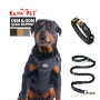 Wholesale Pet Supplier Custom Logo Tactical Dog Collar Leash Harness Set