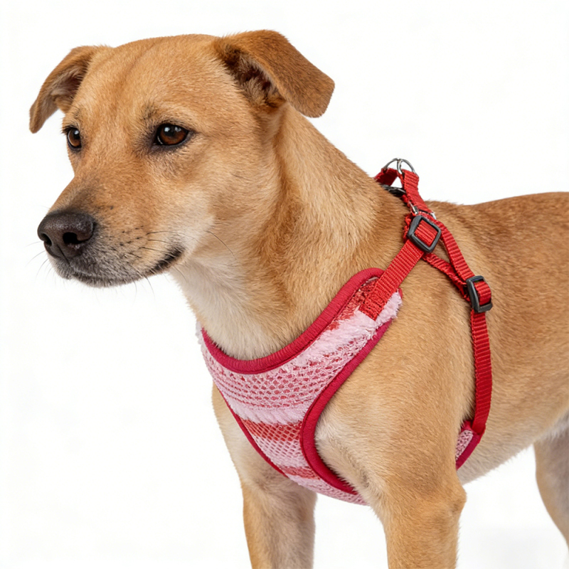 Manufacturer Wholesale Custom Logo Pet Product Warm Dog Plush Harness Vest