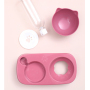 Wholesale Plastic Detachable Dog Cat Bowl With Water Dispenser