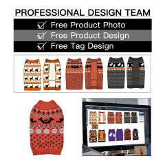 Manufacturer Wholesale Warm Winter Dog Sweater Halloween