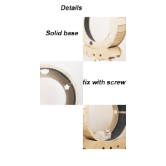Manufacturer wholesale wood running wheel cat treadmill