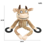 Wholesale Custom Logo Chew Squeaky Pet Supplier Dog Plush Toy