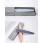 Manufacturer wholesale ABS cat tongue design comb pink grey