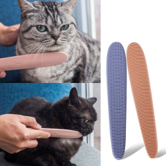 Manufacturer wholesale ABS cat tongue design comb pink grey
