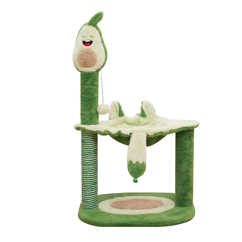 Manufacturer wholesale green avocado design cat scratcher