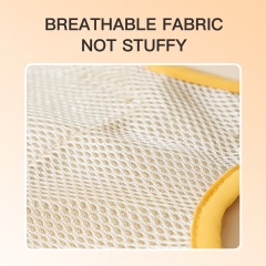 Manufacturer wholesale yellow pink dog harness with leash