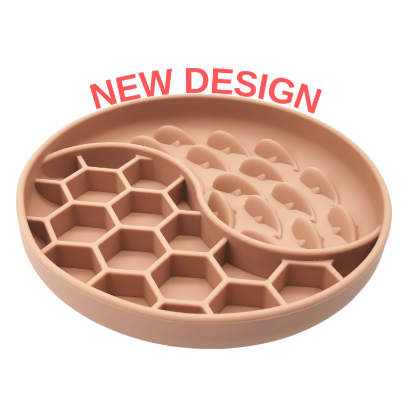 Manufacturer Wholesale Silicone Slow Feeder Dog Lick Mat Round