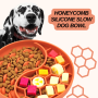 Manufacturer Wholesale Silicone Slow Feeder Dog Lick Mat Round