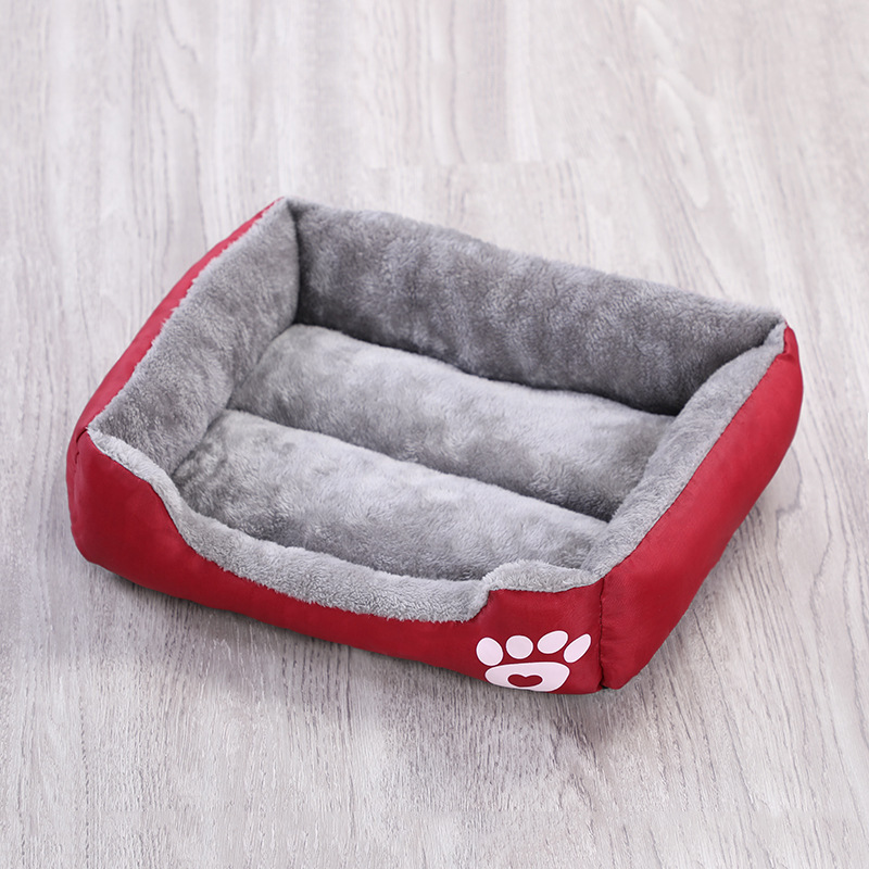 Wholesale Multi-colors Comfortable Plush Pet Bed