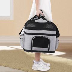 Wholesale Foldable Breathable Travel Portable Cat Carrier Bag Dog Pet Stroller