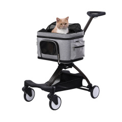 Wholesale Foldable Breathable Travel Portable Cat Carrier Bag Dog Pet Stroller