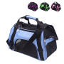 Manufacturer wholesale breathable cooling travel foldable cat dog carrier bag pet carrier